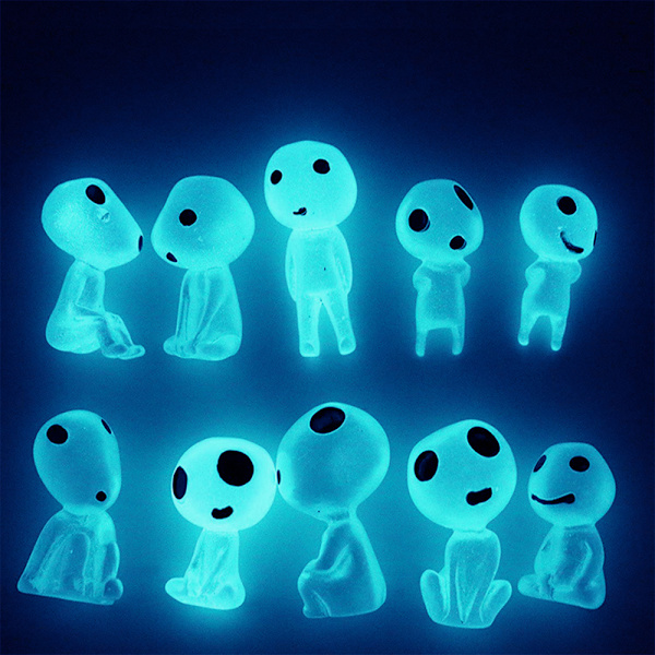 10 st älvor dekorationer för trädgårdsdekoration Blue light