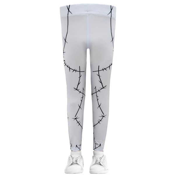 Jultomten läskig klänning flicka Halloween kostym klänning rollspel 100cm