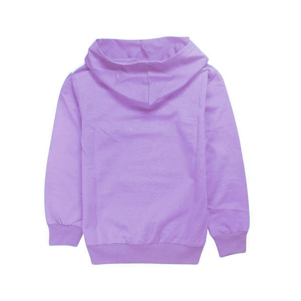 Kids Poppy Playtime Huggy Wuggy Pullover Hoodie Warm Coat Xams purple 120cm