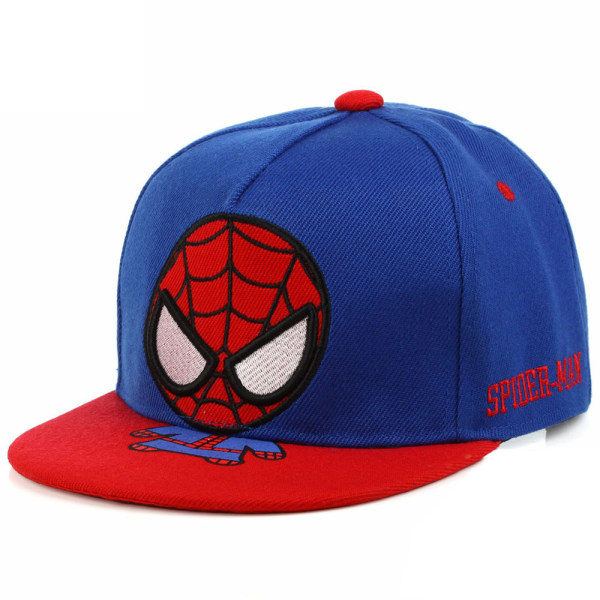 Barn Pojke Flicka Spiderman Baseball Cap Sommar Peaked Hat Mini Style Blue