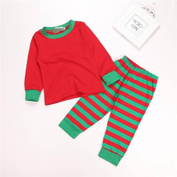 Julfamilj Matchande Pyjamas Set för Barn Vuxna Nattkläder Redgreen Women XL