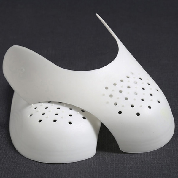 1 par Sneaker Shoes Shield Protector för Sneaker Anti Wrinkle white 40-46