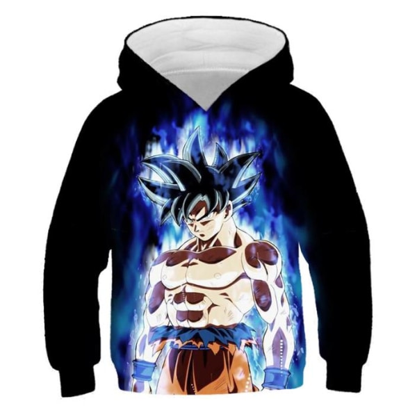 Dragon Ball Huvtröja Kappa Barn Casual Sweatshirt Jacka Ytterkläder E 130cm