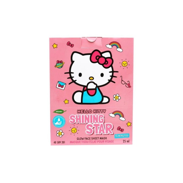 Hello Kitty Radiance Ansiktsmask multifärg