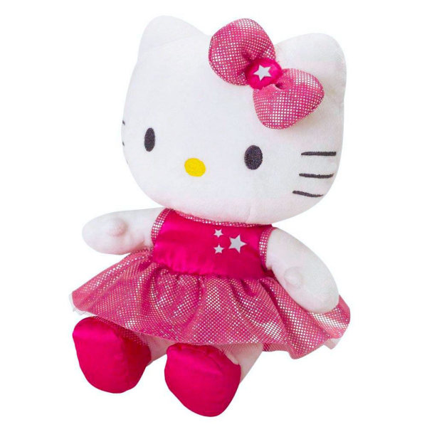 Hello Kitty Mjukis Gosedjur Dansös 18 cm Rosa