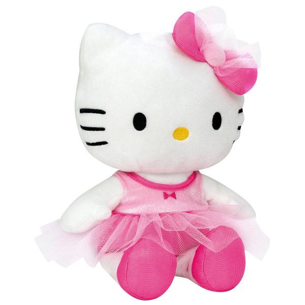 Hello Kitty Mjukis Ballerina 28 cm Rosa