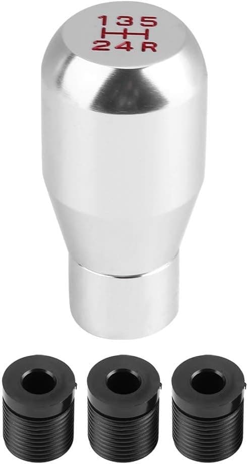 Girspakadapter Universal 5-trinns Metall Manuell Krom Girspakkule