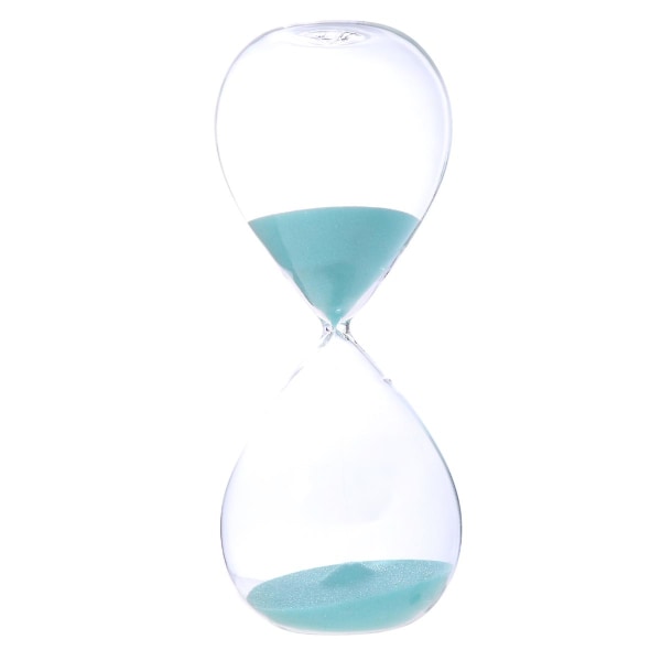 Sandtimmer Transparent Glas Sandtimmer Modern Sandtimmer Kreativ Sandtimmer (himmelsblå) Blue 8X20cm