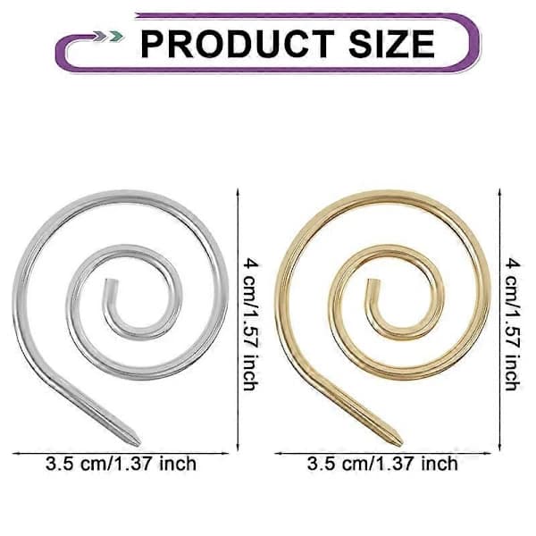 6 stk Spiral Kabelpind, Spiral Kabelpind