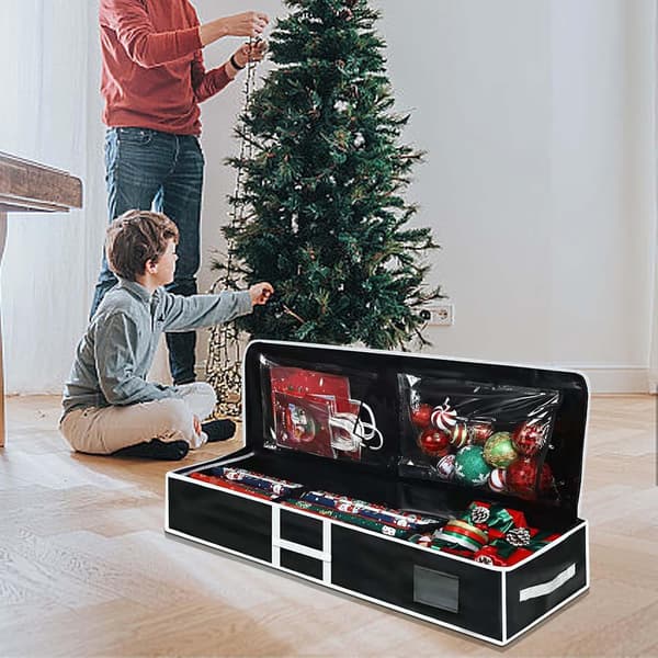 14\"x41\" Multifunksjonell Oppbevaringsorganisator (Svart A) Svart A