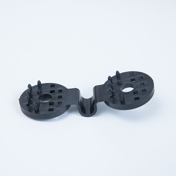 40 stk Skyggeduk Plastklips Runde Plast Svarte Klips for Solskygge Nett, Anti Fuglenett, Hage Nett, Skygge Nett,