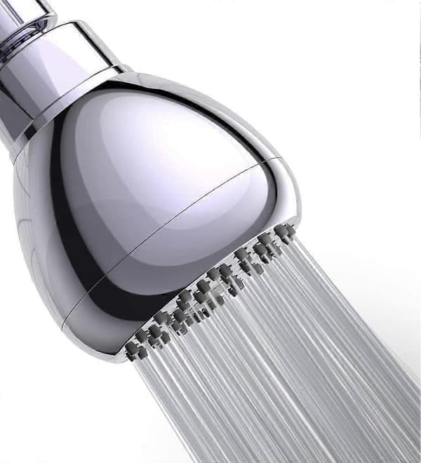 High Pressure Shower Heads for Low Pressure Homes - 3 Inch Fixed Shower Head - Leak Proof with Adjustable Ball Joint in Polished Chrome