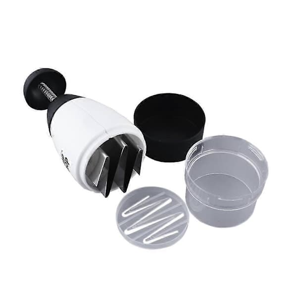 Garlic Chopper Food Processor Slap Chop Fruit Vegetable Grater Kitchen Utensil Tool-1pc 1set
