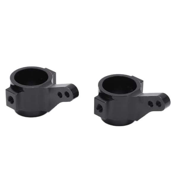 2 stk. Styrespindler Aluminiumlegering RC Bil Reservedele Tilbehør til TAMIYA CC01 Sort