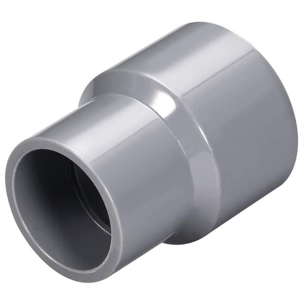 32 mm x 20 mm PVC-rørreduktionskobling DWV grå 2 stk. - afløbsrør