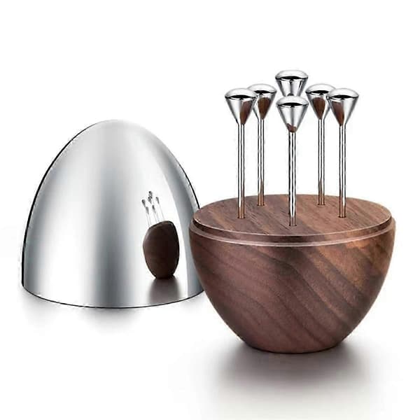 Luxury Stainless Steel Toothpick Holder, Decorative Toothpick