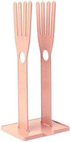 Removable Kitchen Glove Holder, Rubber Glove Dryer (Pink)