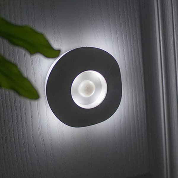 LED-underskapsbelysning, batteridrevet, smarte lys for kjøkkenskap, nattlys, hvit