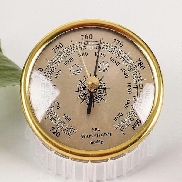 Hygrometer Analog Hygrometer Mekanisk Rund Hygrometer Fugtmåler-MXBC