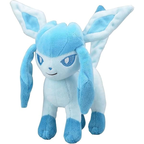 7 tommer All Star Stående Evolutions Glaceon Plysjleketøy
