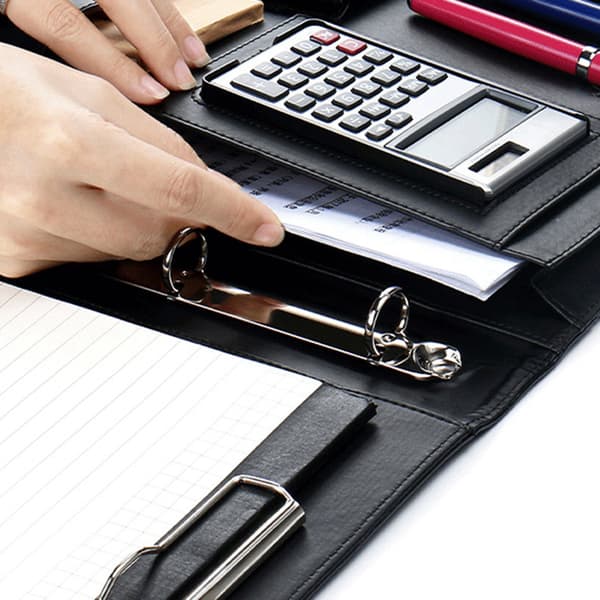 Solar Powered Calculator Notebook Paper Set Multifunctional Notebook For Work Study
