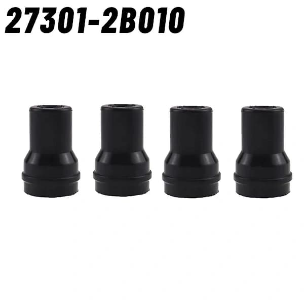 27301-2b010 4 st/set Spark Plug Connector Connection Cable Ignition Coil Rubber For Soul For Avante