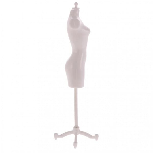 2 stk. Tøjstativ Model Mannequin Syning Buste Display til Dukker