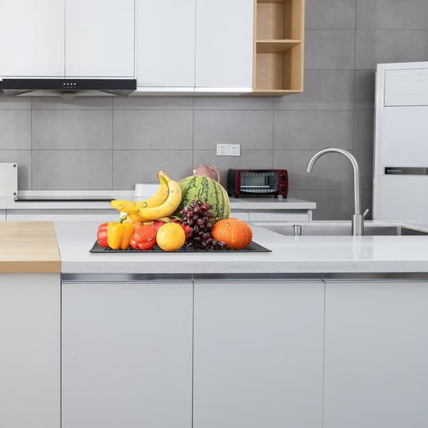 Two-piece sink mat - rubber sink mat - sink protector - sink mat - back wall - sink protector