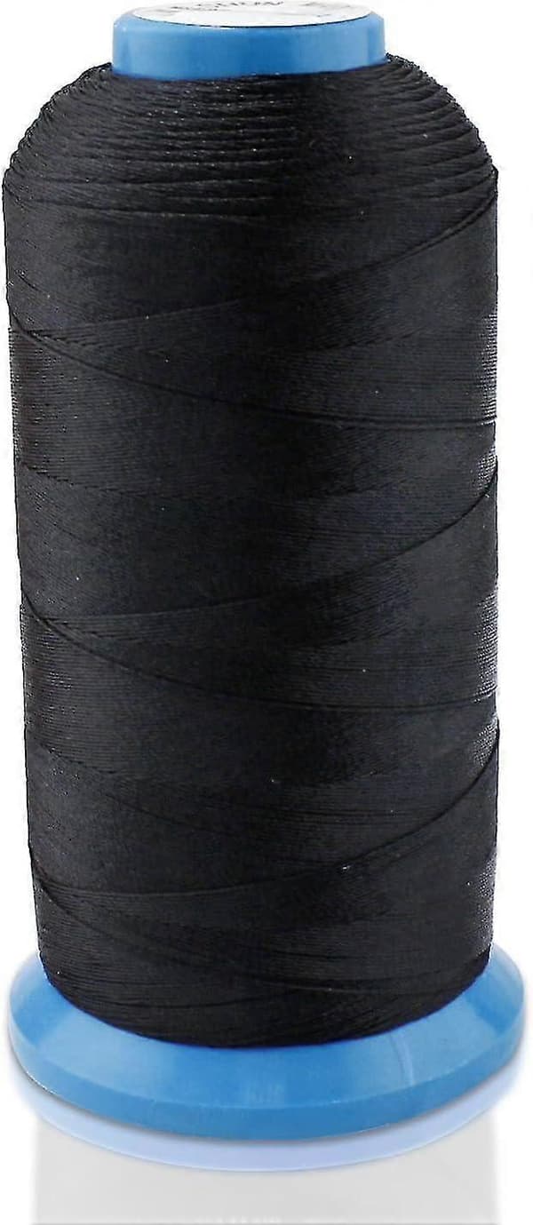 Kraftig Nylon Overlock Sytråd (Sort)