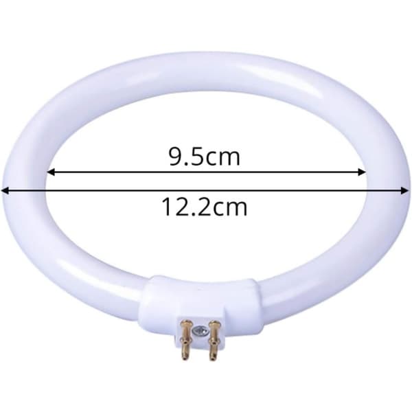 11W Cirkulær Fluorescerende Lampe, Mini Circline Erstatning, LED Cirkel