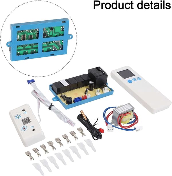 Aircondition QD-U08C, AC Systemkort Sæt Tilbehør, Dele Temperaturkontrolpanel til med HVAC Regulering