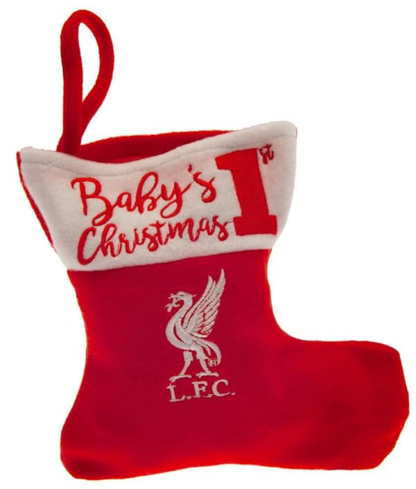 Liverpool Christmas Stocking Baby's First Christmas