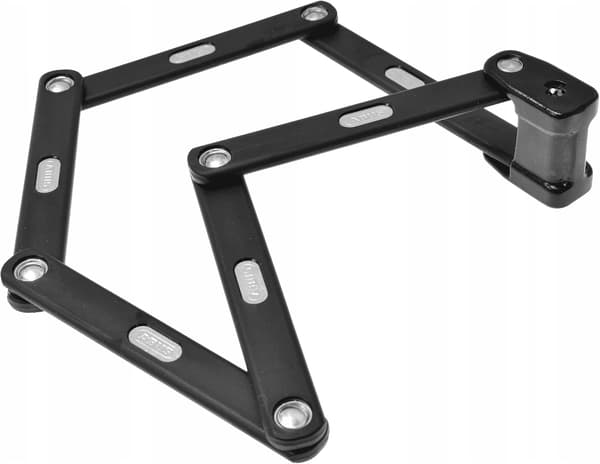 Folding lock with lock bag - hardened steel bicycle lock - ABUS security level 8