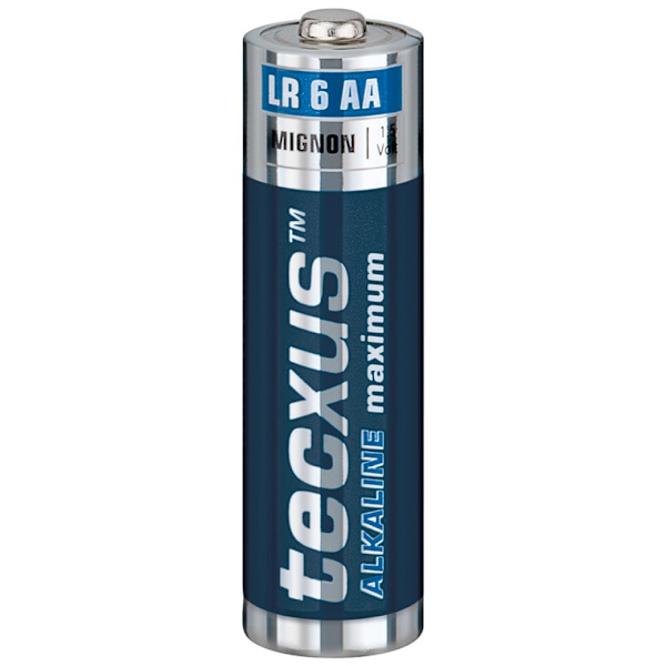 LR6/AA (Mignon) batteri, Blå, Grå