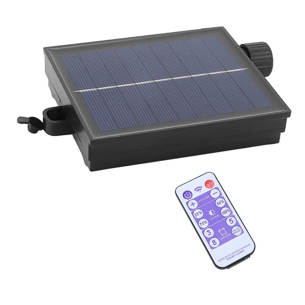 Vandtæt Solar String Light Kontrolboks med Justerbar Lysstyrke og Automatisk Kredsløbskortudgangsforøgelse - 24V