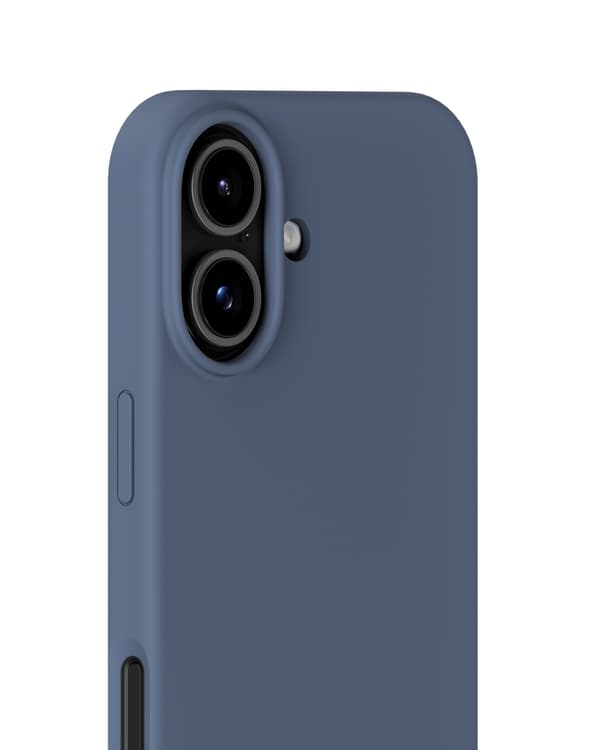 held iPhone 17 -silikonikuori, Pacific Blue -pilvensininen silikoni Molnblå Silikon