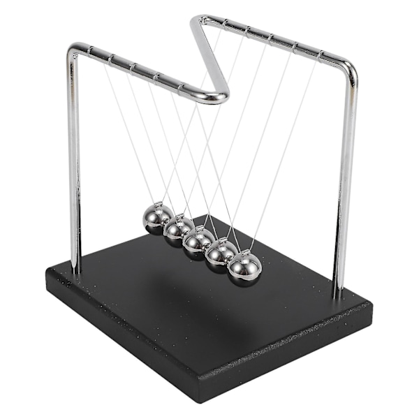 Cradle Physics Pendel Vetenskap Z-typ Trä 's Cradle Art I Rörelse Balansboll Vågrörelse Skrivbordsdekoration