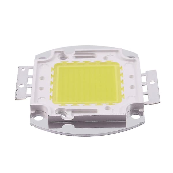 2 stk LED-chip 100w 7500lm Lyspære Spotlight Høy Effekt Integrert Diy Hvit & Varm Hvit
