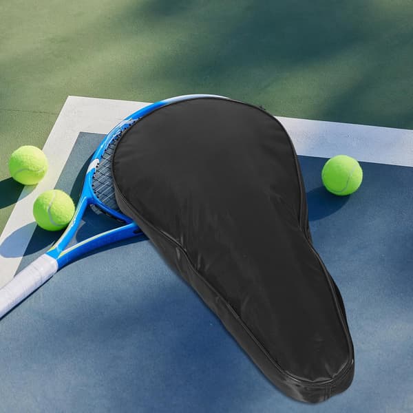 Tennis Racket Bag 420D Nylon Racket Case with Adjustable Shoulder Strap Lightweight Portable Tennis Bag