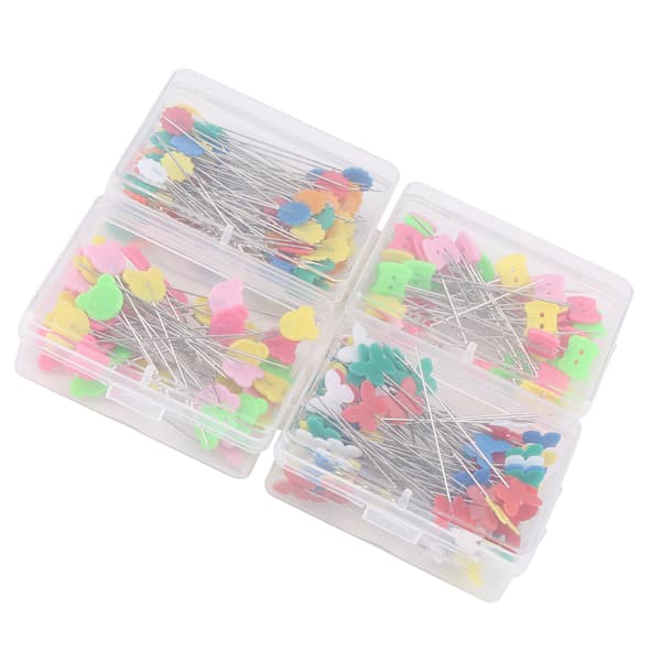 Flower Button Head Pins 300 Pcs Quilting Tools Sewing Supplies