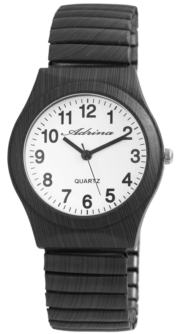 Women's Stainless Steel Quartz Pull-On Watch