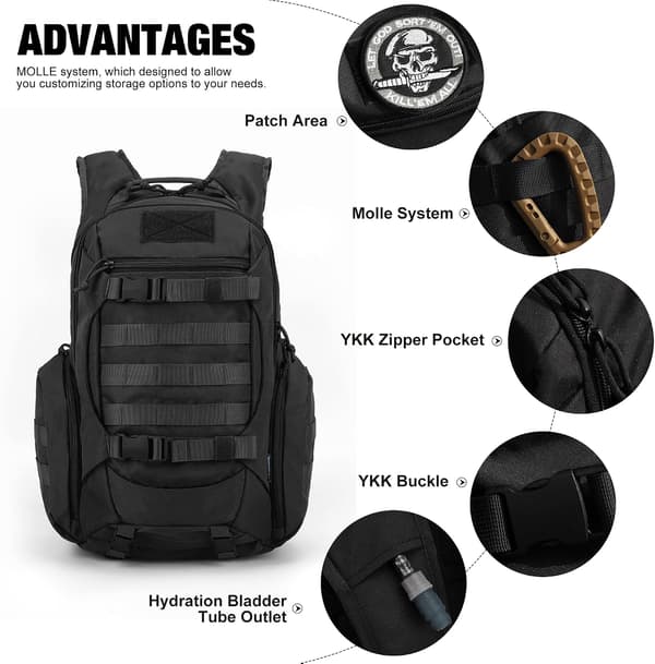 28L Backpack Hiking Backpack Small Backpacks Tactical Backpack