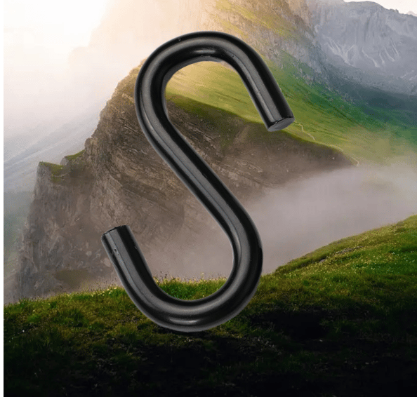 S-Shaped Hooks for Indoor & Outdoor Use 421