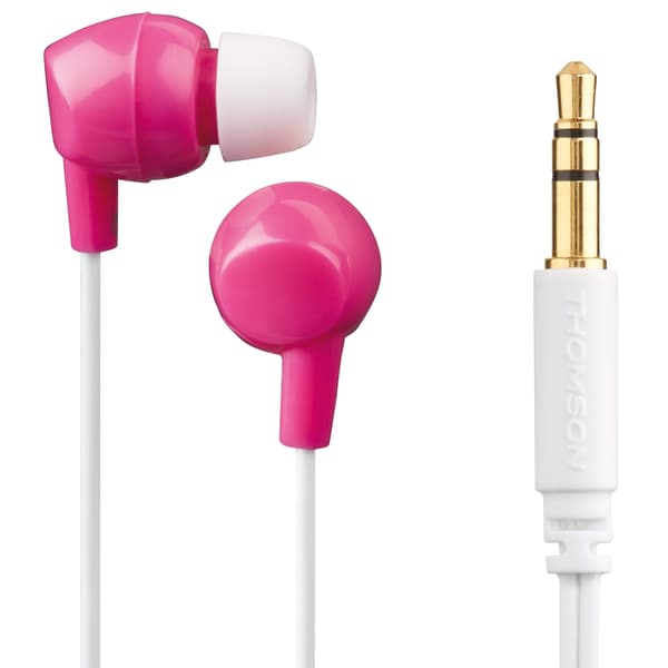 Hodetelefoner In-Ear Barn Maks 85dB Rosa Rosa, Vit