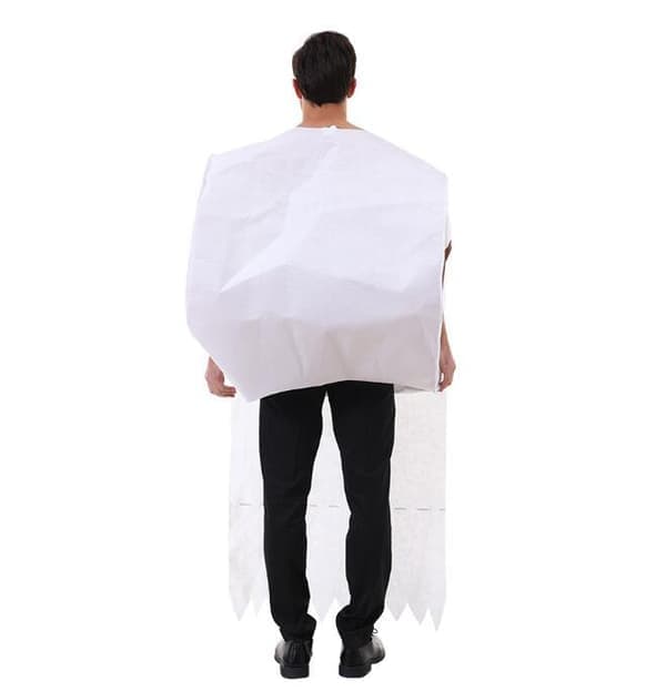 Kæmpe toiletpapirkostume til voksne Halloween 69.5*78CM