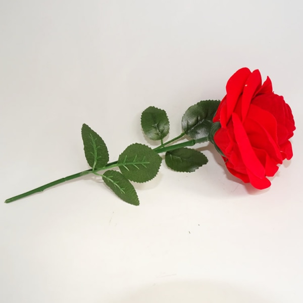 Noble Rose -sormuslaatikko - Kukkasydänkihlasormuslaatikko ehdotussormukseen, seremoniaan, häihin tai erityisiin tilaisuuksiin (punainen 2 kpl)