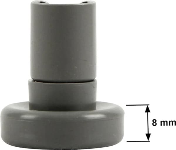 8x korg rulle 25mmØ universal för Ikea / Whirlpool Group John Lewis Juno / Buderus / Le Maitre Küppersbusch M-System Merker diskmaskin