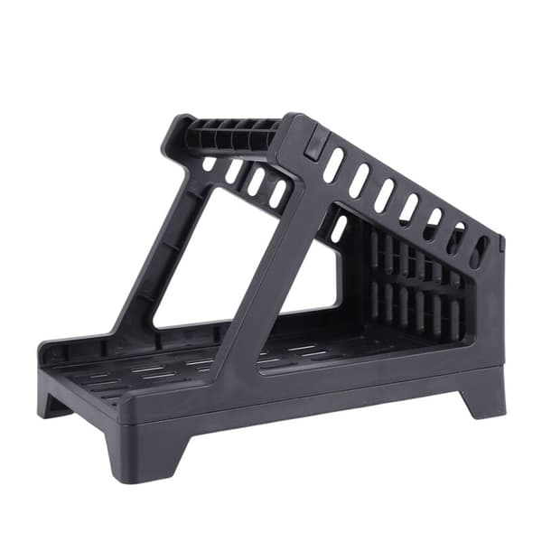 Label Holder Thermal Label Holder for Rolls and Folded Labels Direct Label Holder Desktop Accessory A