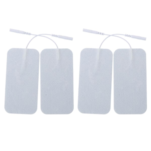 12 Pcs  Electrode Pads Acupuncture Digital Therapy Gel Pads Tens Electrode Pads8 pcs10X5X0.2CM