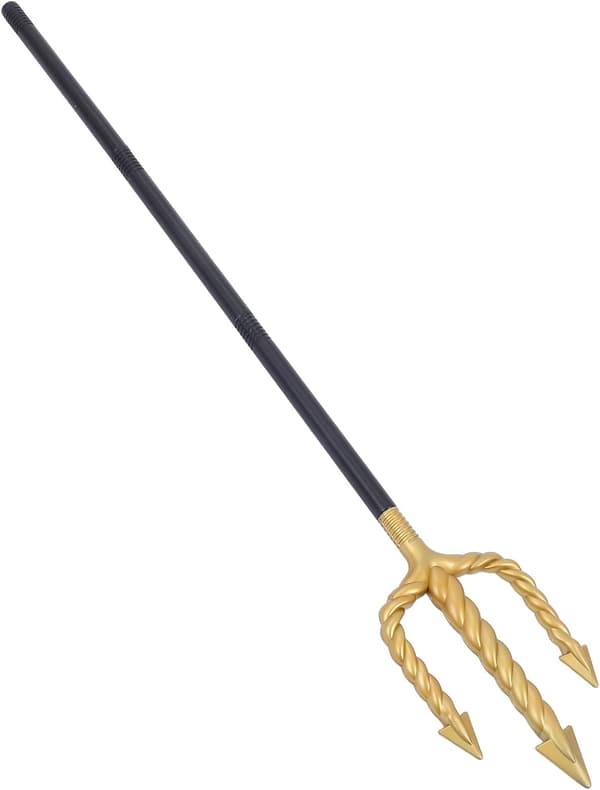 Spiral Trident Kostymrekvisita för Halloweenfest Cosplay Multi